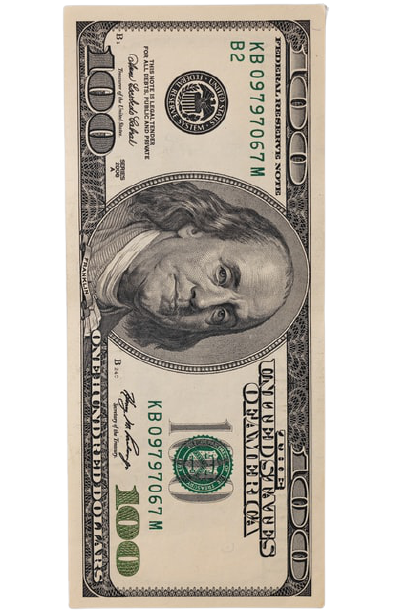 a 100 dollar bill